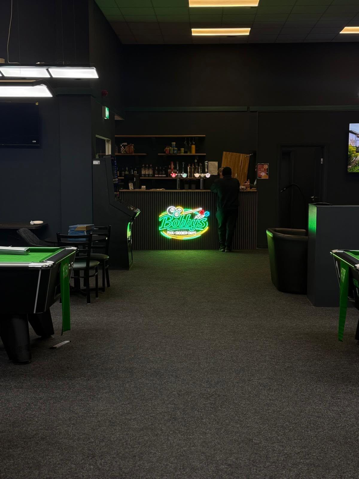 Bobby’s inside Enterprise House